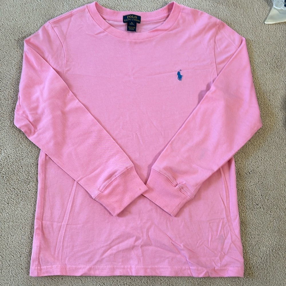 Polo Ralph Lauren Cotton Jersey Long Sleeve Tee